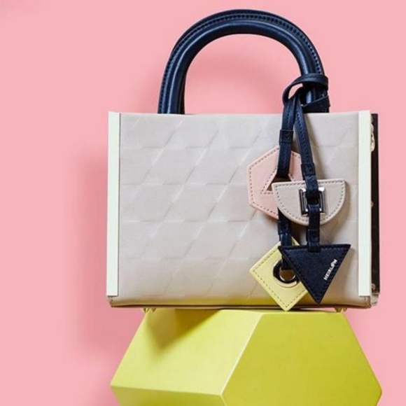 NWOT HEIRLOOM Leather Embossed Satchel/Tote - Picture 2 of 4